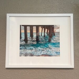 Dania Florida Pier  Framed Photo